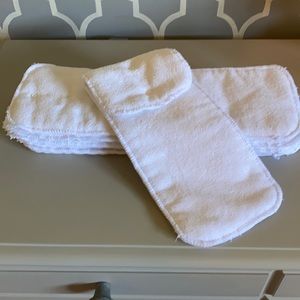 Heavy Large Diaper inserts with snaps - New